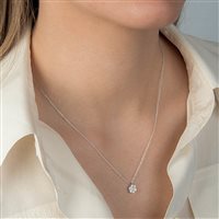 Pendentif Mirco Visconti Femme in Or blanc Diamante AB558/40 - AB558/40